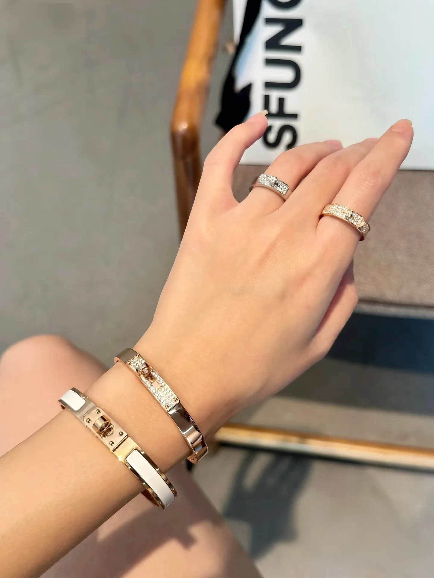 Hermès Mini Clic Kelly Bracelet D17018420 — view 9