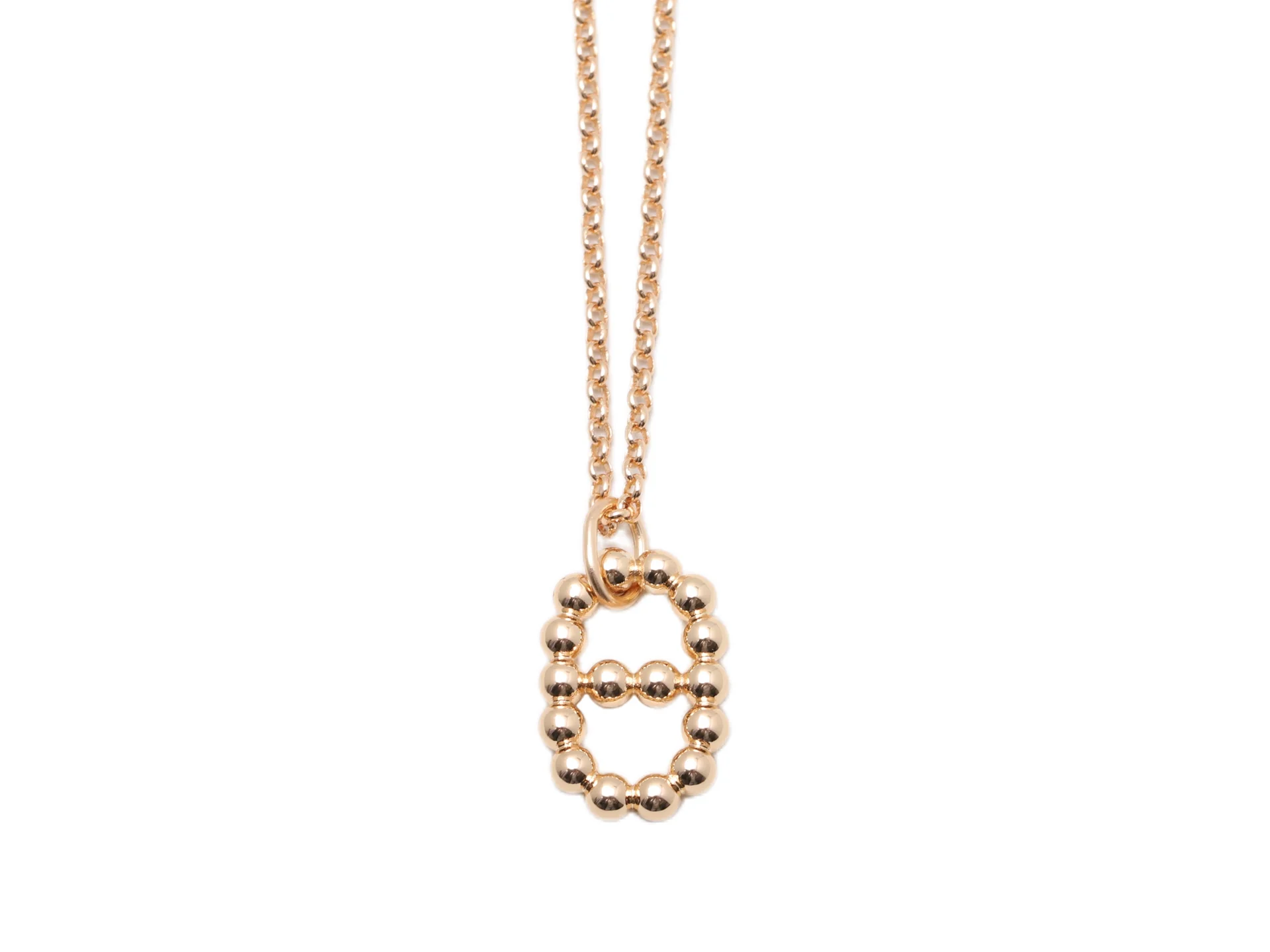 Hermès Pig Nose Pendant Necklace (Gold-Plated Brass) D20518421