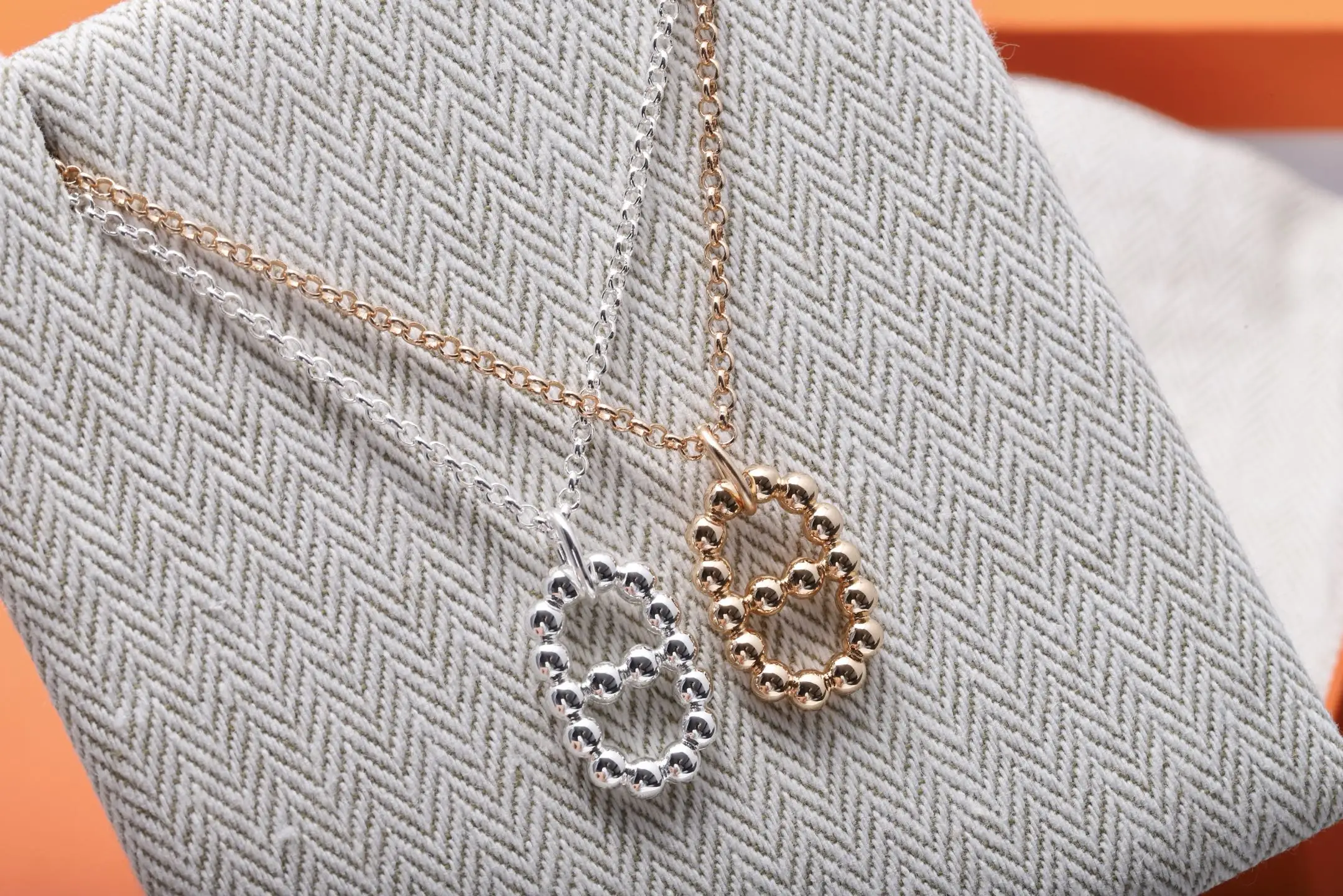 Hermès Pig Nose Pendant Necklace (Gold-Plated Brass) D20518421 — view 3