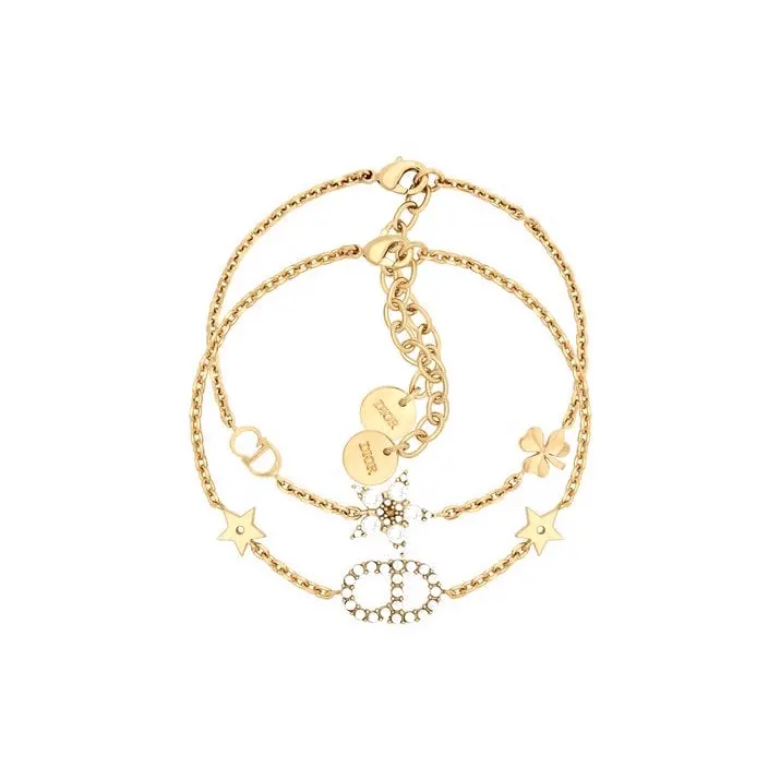 Petit CD Crystal Multi-Charm Bracelet Set D15517733