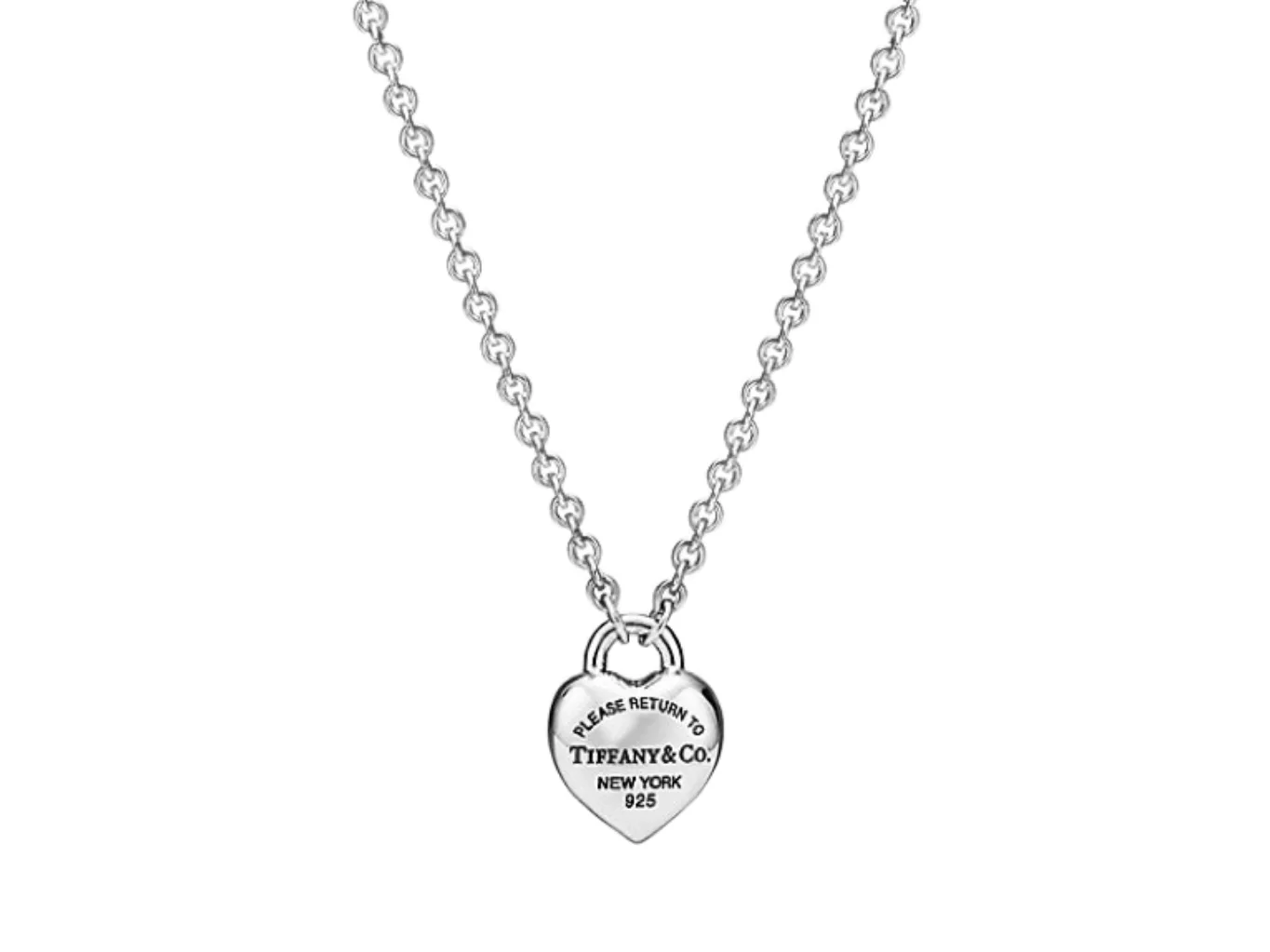 Return to Tiffany™ Double Heart Tag Mini Necklace D35017021