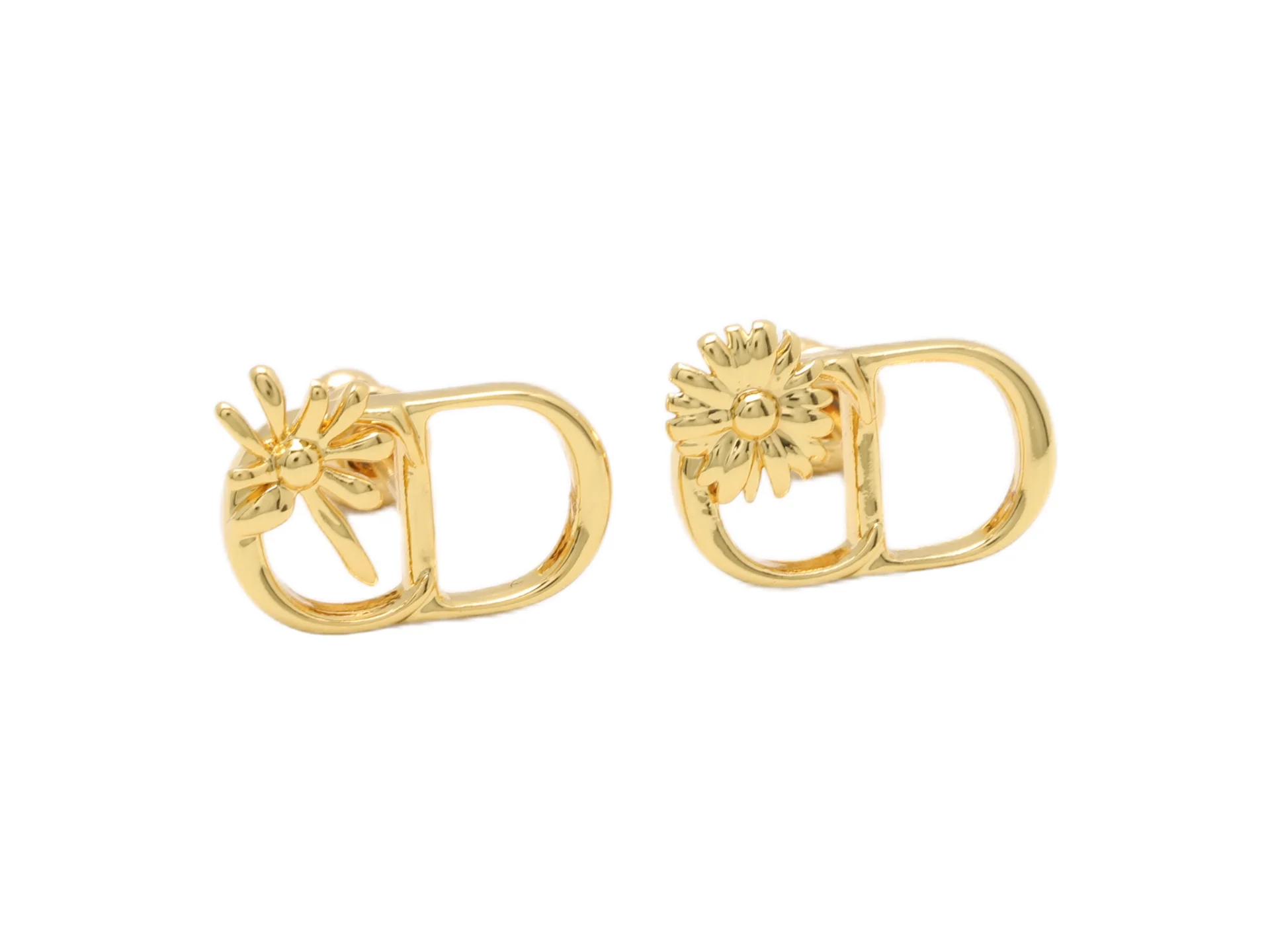 CD Navy Daisy Stud Earrings D11016578