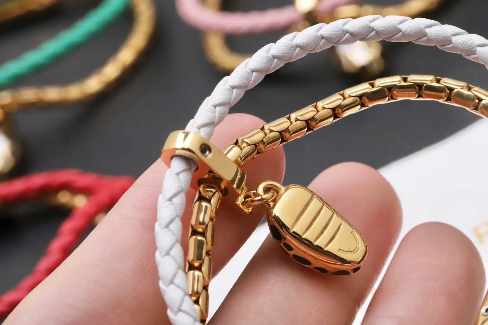 Serpenti Forever Double-Strand Braided Bracelet D19517693 — view 4