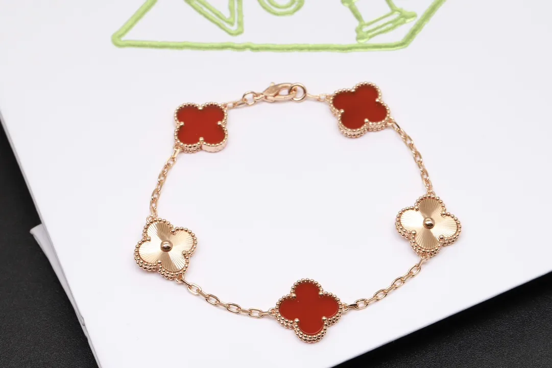 Vintage Alhambra 5-Motif Bracelet (Sterling Silver) D50016634 — view 3