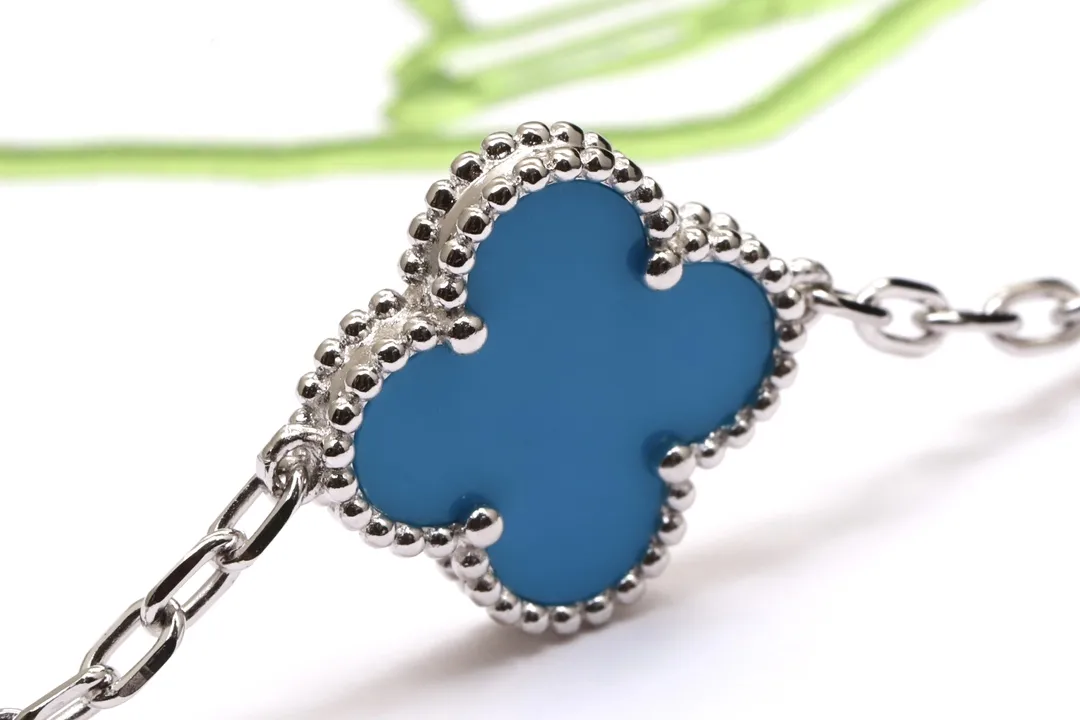 Vintage Alhambra 5-Motif Bracelet (Sterling Silver) D49016640 — view 5
