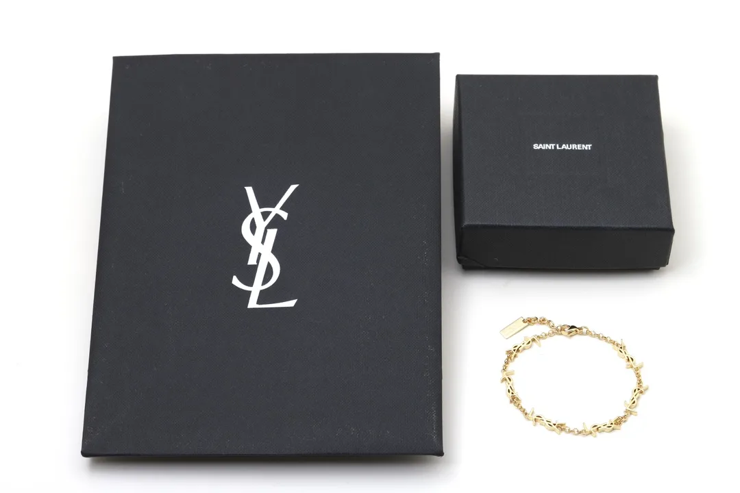 Monogram Multi-Logo Chain Bracelet (Brass) D13517321 — view 2