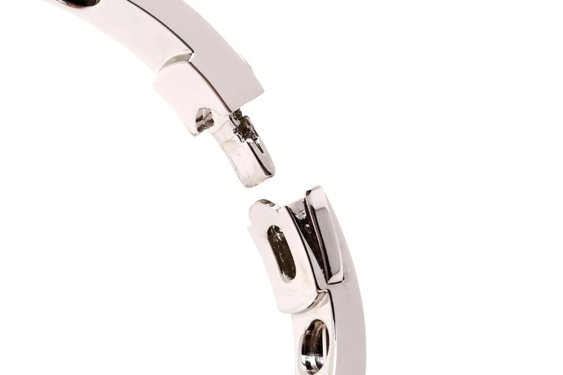 Love Pave Ceramic Bangle (Gold-Plated Brass) D55016882 — view 4
