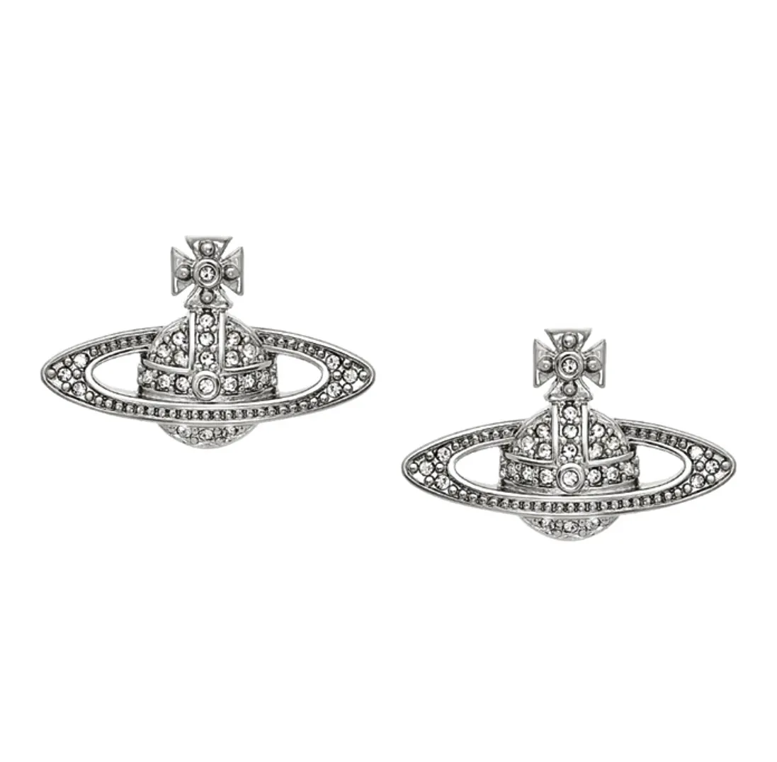 Crystal-Embellished Orb Stud Earrings D13016978