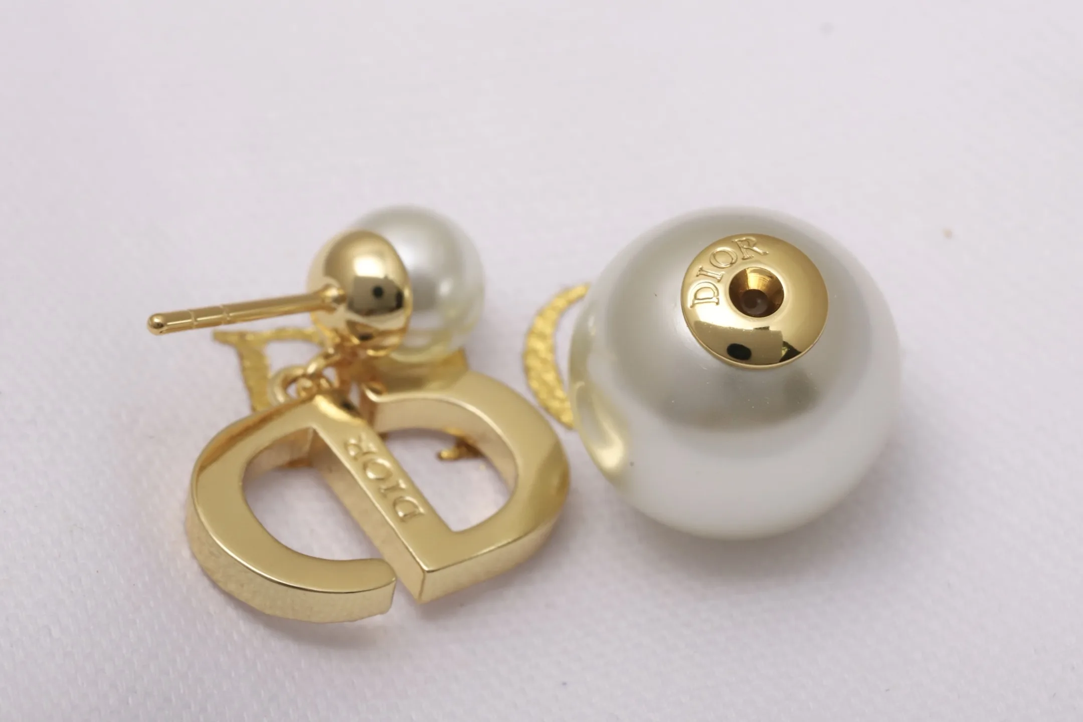 Dior Tribales Crystal Logo and Star Earrings D14517530 — view 5