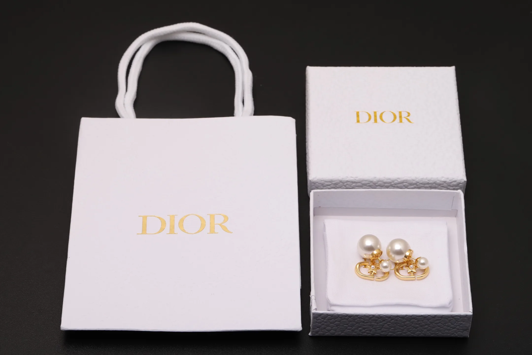 Dior Tribales CD Star Pearl Earrings D12517673 — view 7