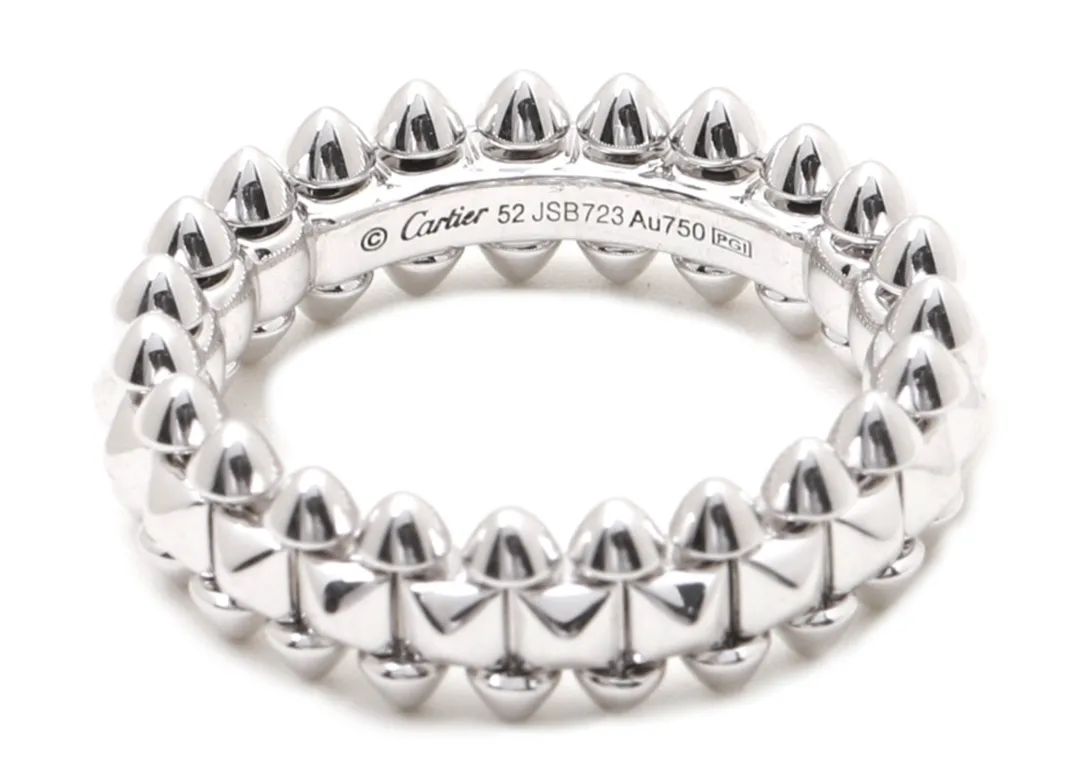 Clash de Cartier Studded Ring (Gold-Plated Brass) D19017080 — view 3
