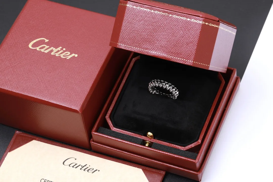 Clash de Cartier Studded Ring (Gold-Plated Brass) D19017080 — view 4