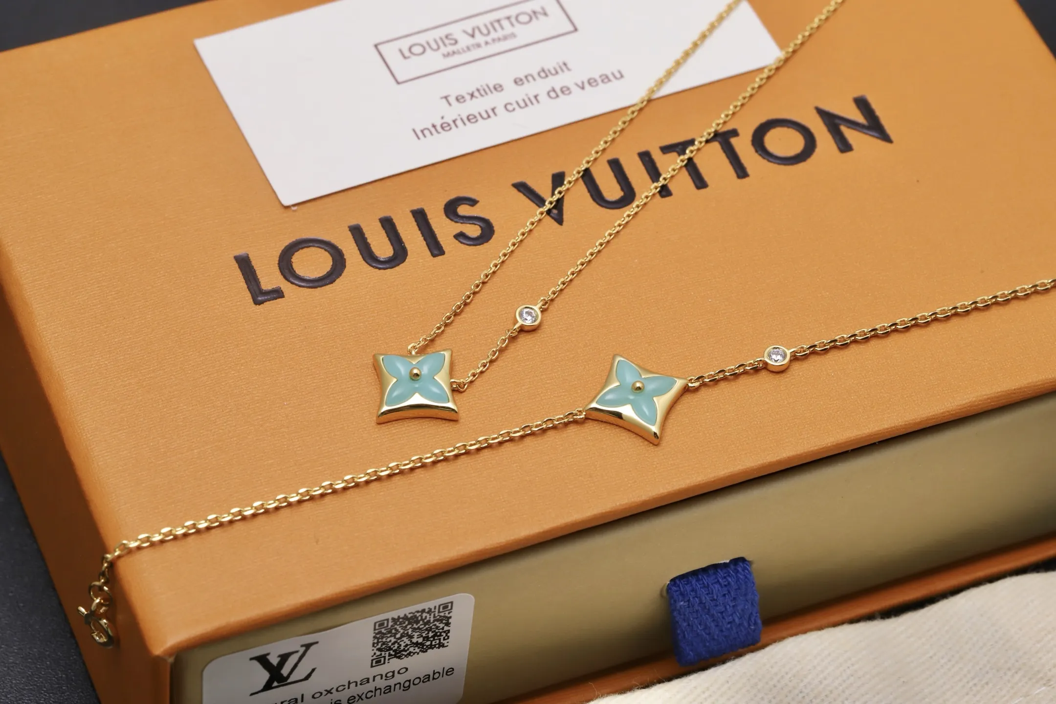 Color Blossom BB Star Bracelet (Gold-Plated Brass) D15017388 — view 3