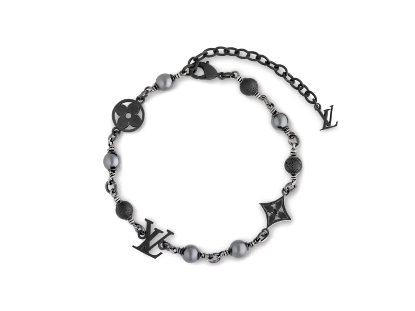 LV Pearls Monogram Charm Bracelet D10517649