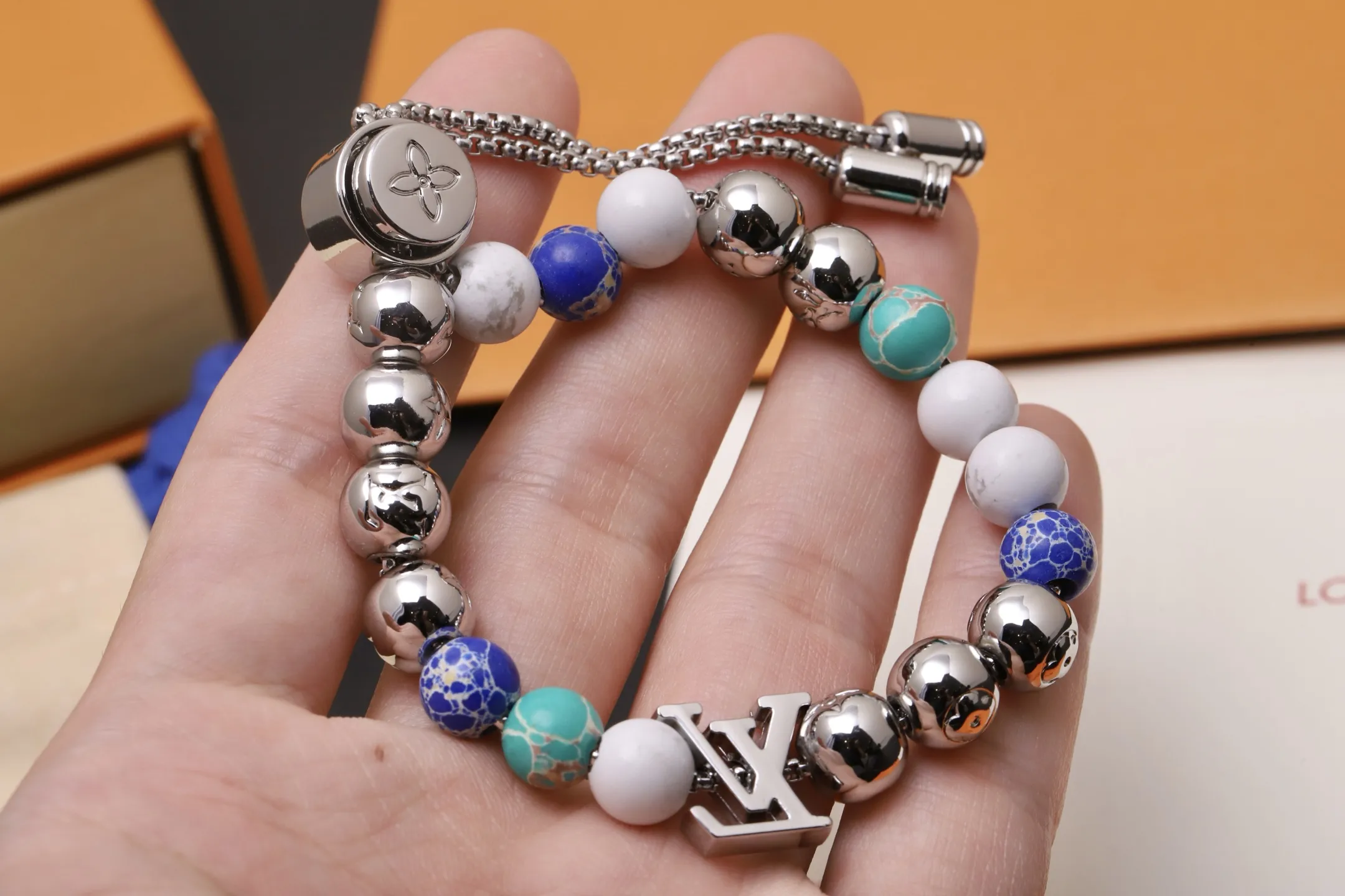 Recycled Monogram Beads Bracelet D10517477 — view 5