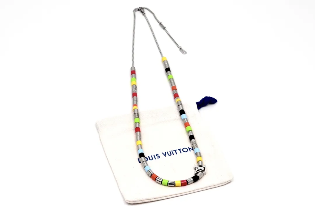 LV Paradise Monogram Beaded Necklace D16017176 — view 3