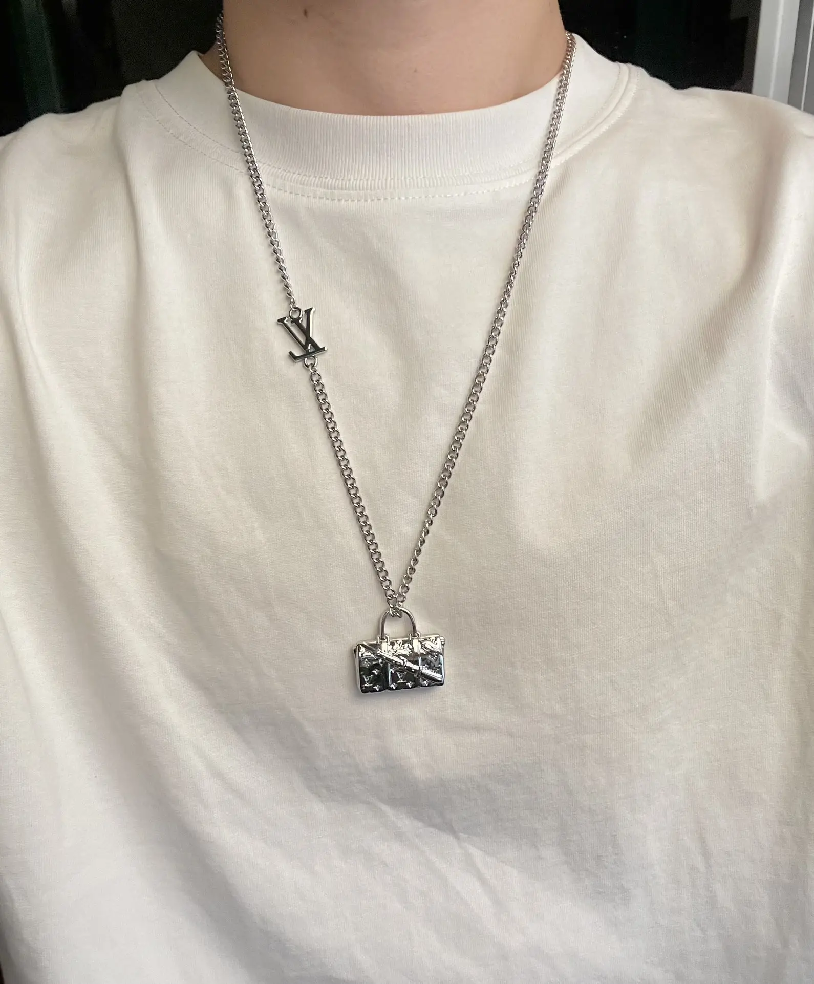 LV Icons Keepall Pendant Necklace D10017350 — view 7