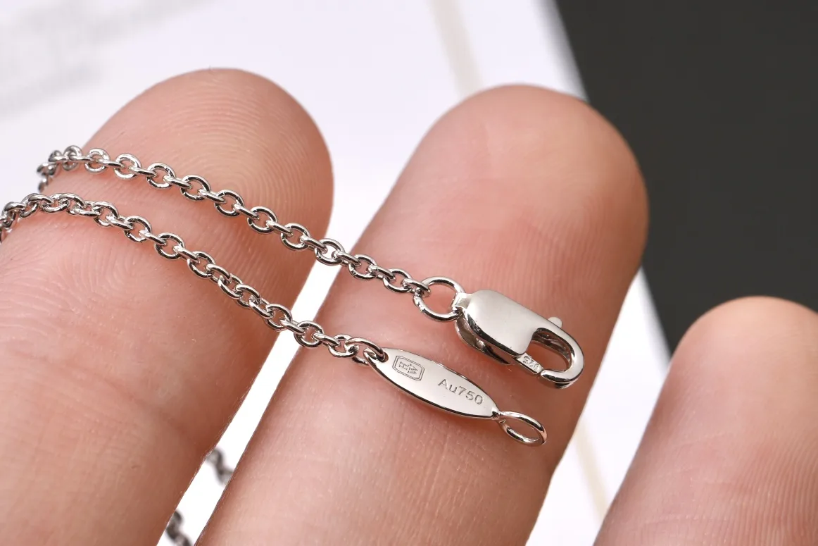 Diamond Loop Pendant Necklace (Sterling Silver) D29516617 — view 6
