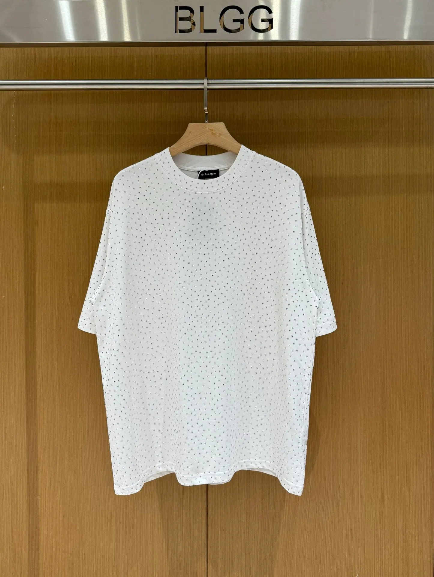Crystal-Embellished Oversized T-Shirt D14011848 — view 4