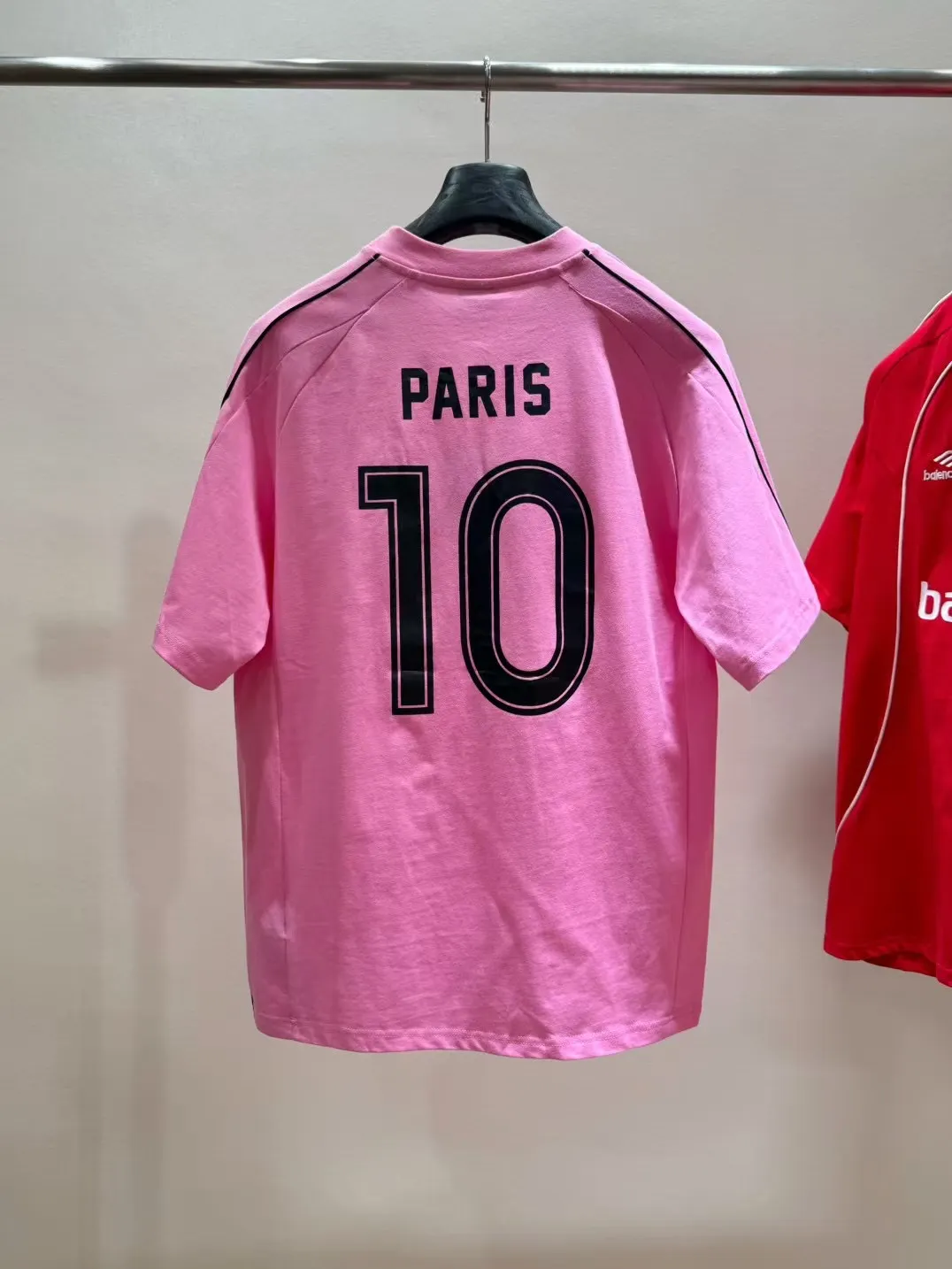 Logo-Print Cotton Jersey Soccer T-Shirt D14011837 — view 4