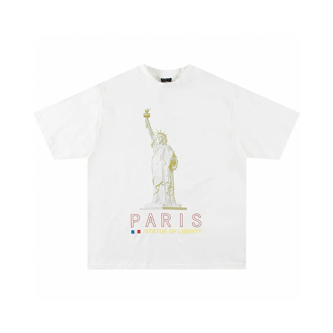 Statue of Liberty Graphic Print T-Shirt D14011833 — view 3