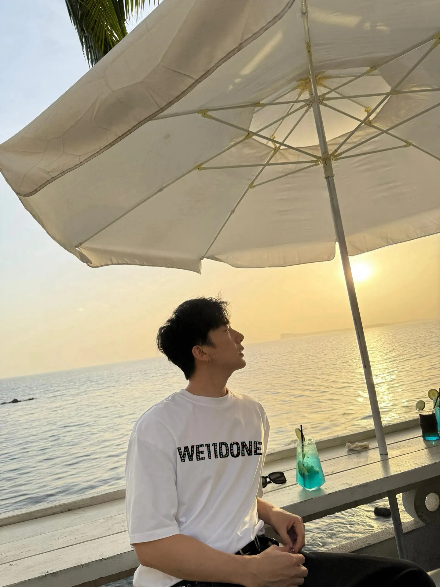 Rhinestone Logo Cotton T-Shirt D14011829 — view 2