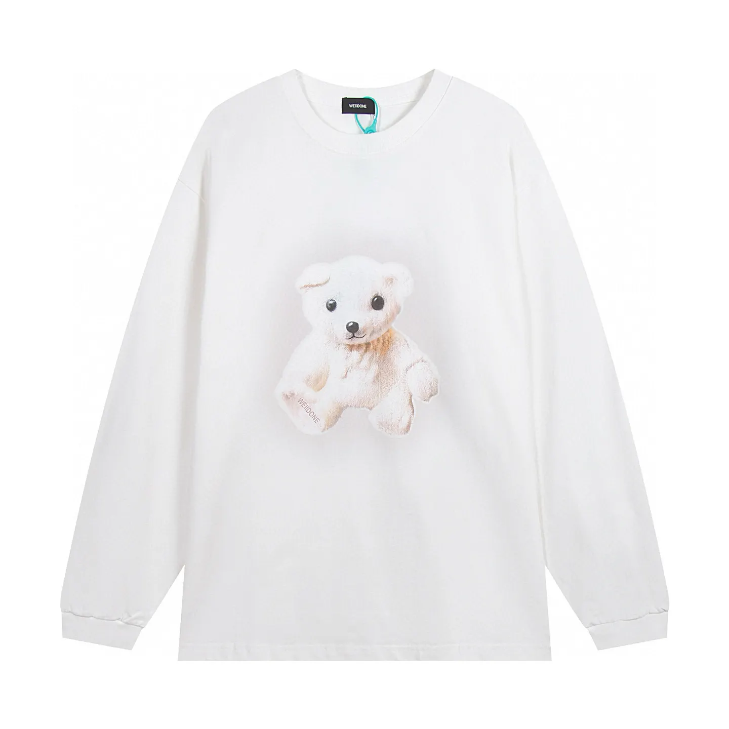Teddy Bear Graphic Long-Sleeve T-Shirt D14011827 — view 4