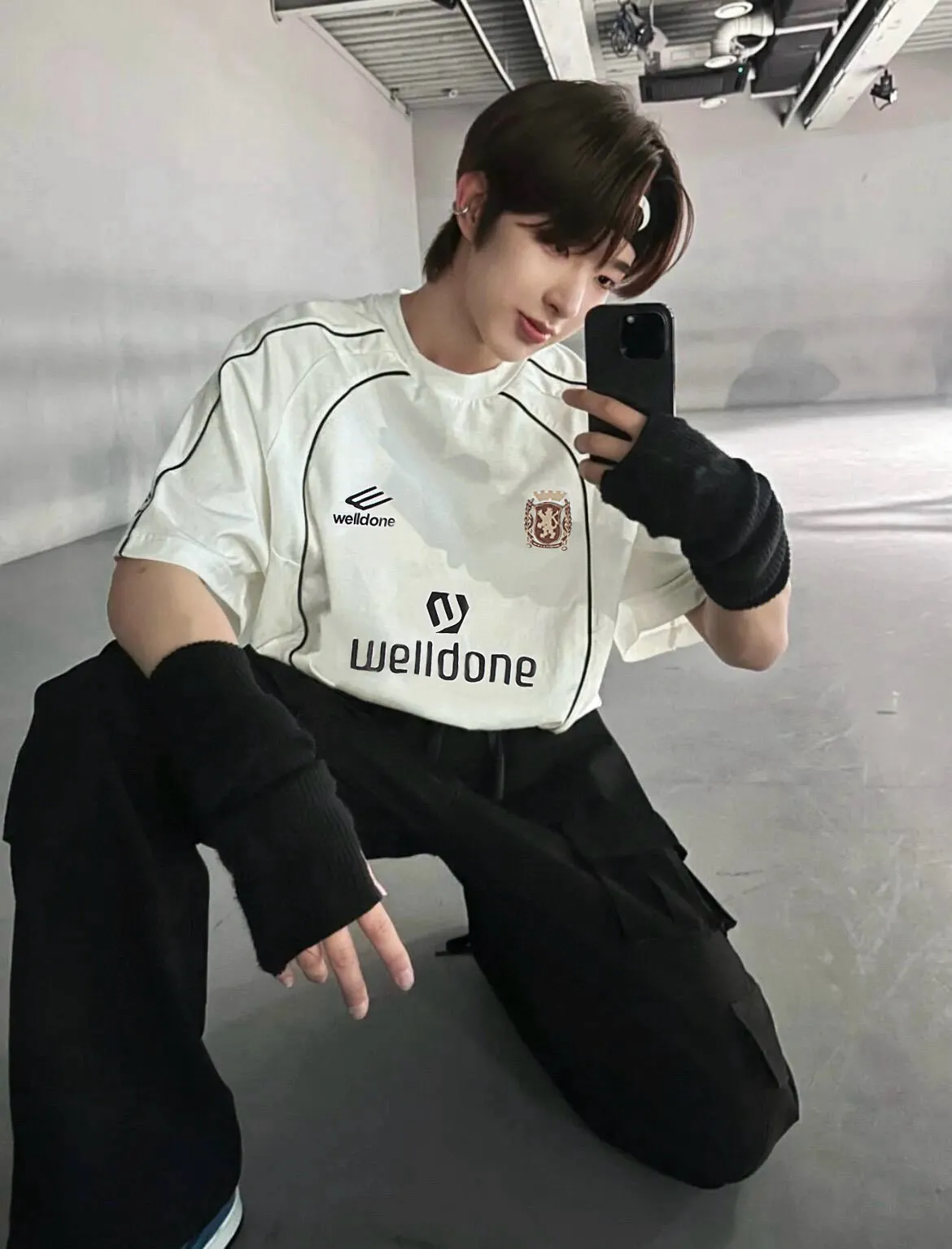 Logo-Print Cotton Jersey T-Shirt D14011831