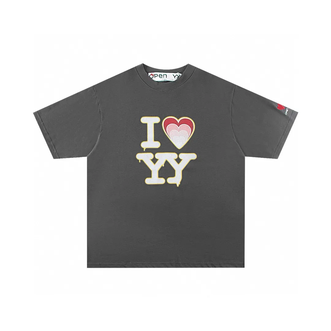 Openyy Heart Logo Graphic T-Shirt D14011823 — view 4