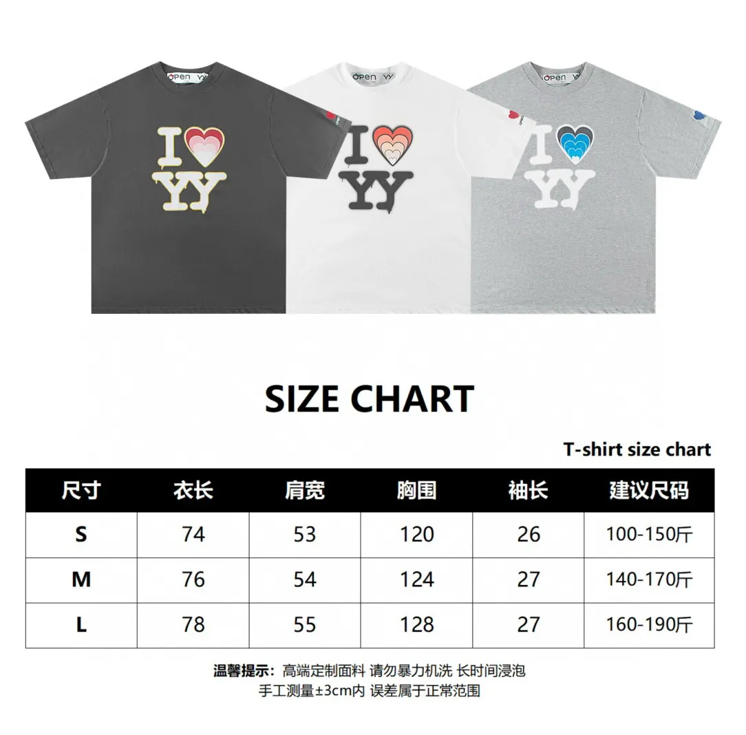 Openyy Heart Logo Graphic T-Shirt D14011823 — view 6