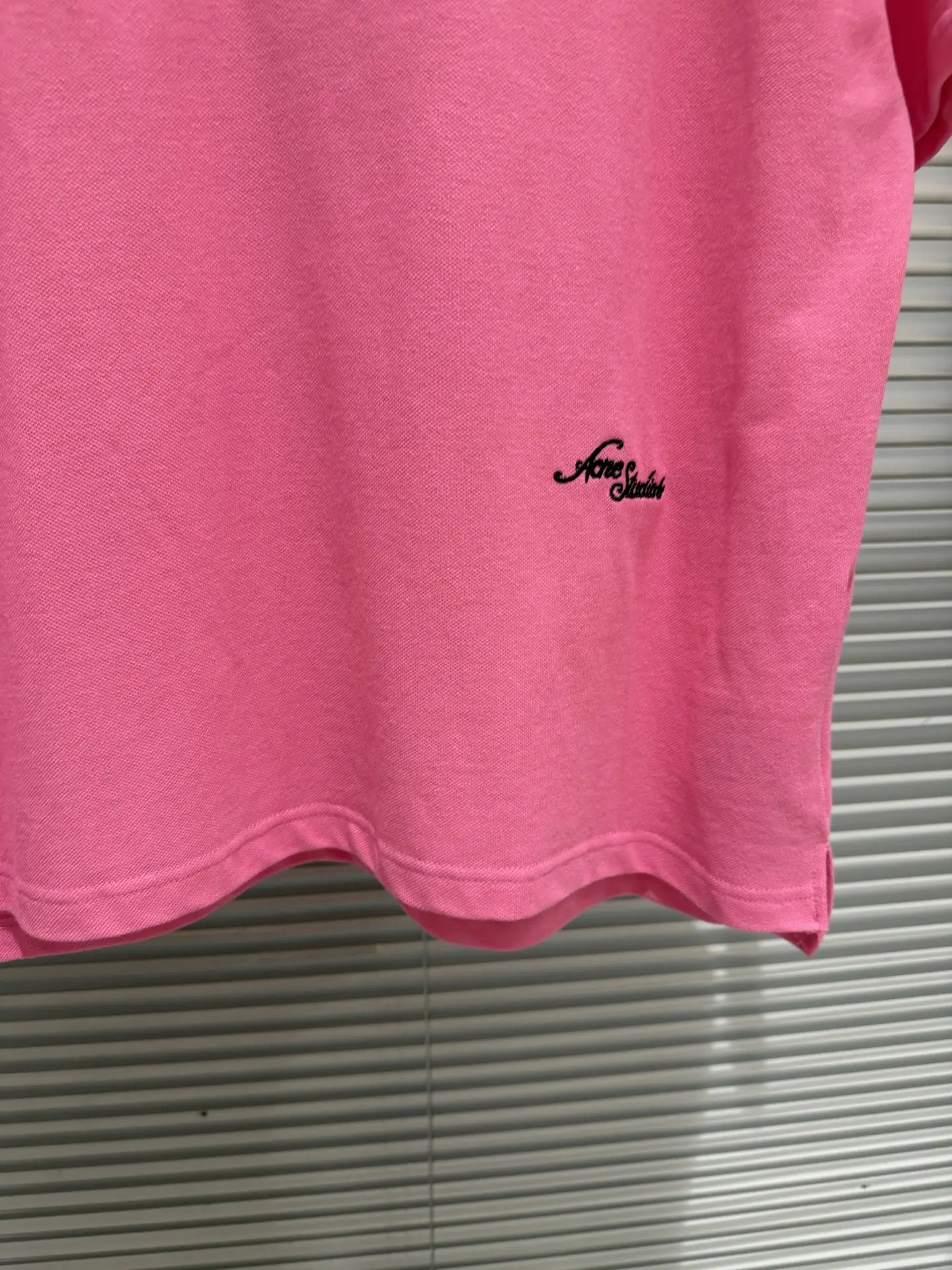 Logo-Embroidered Piqué Cotton T-Shirt D14011819 — view 5