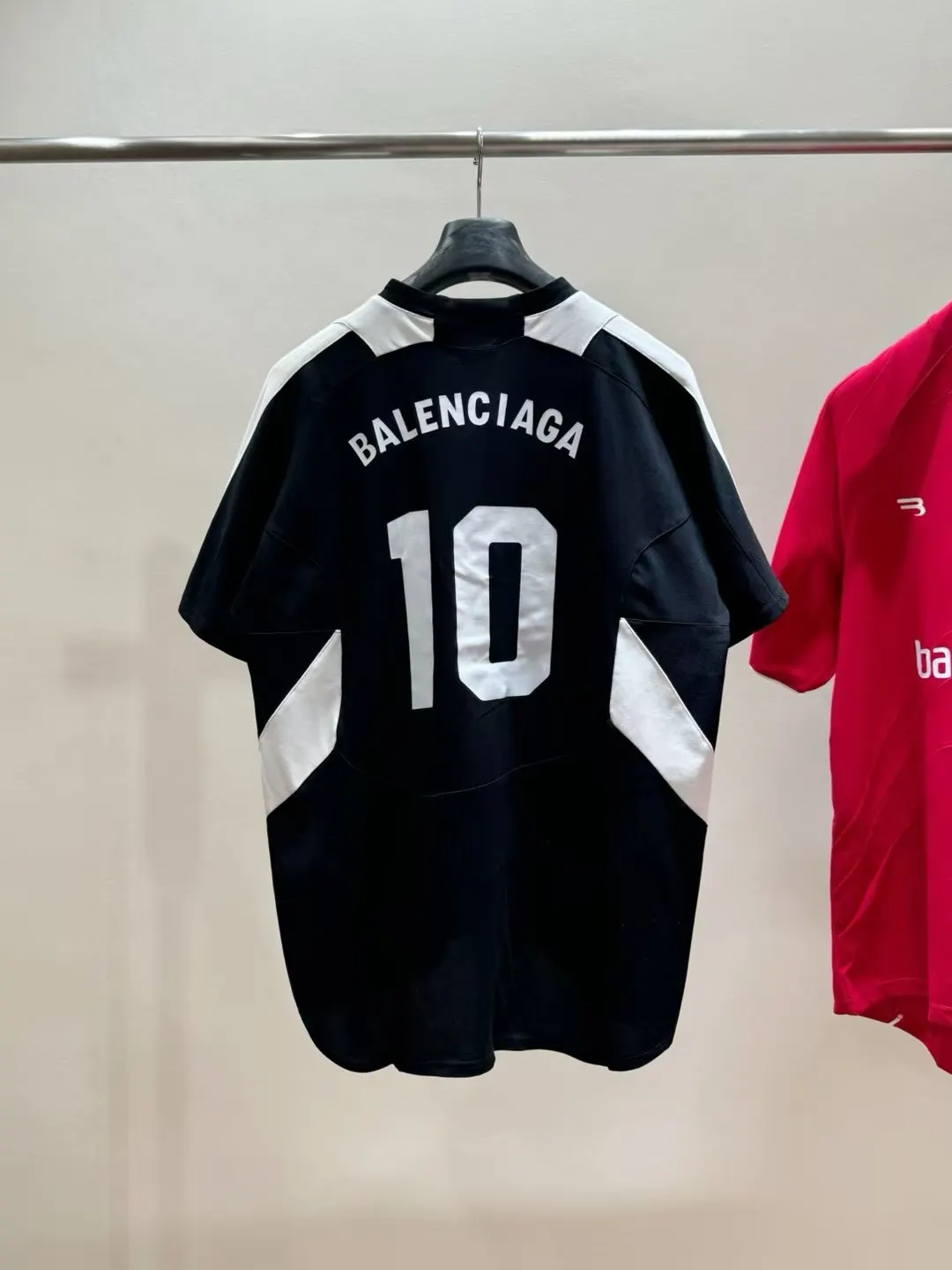 Logo-Print Oversized Soccer Jersey D19011857 — view 6