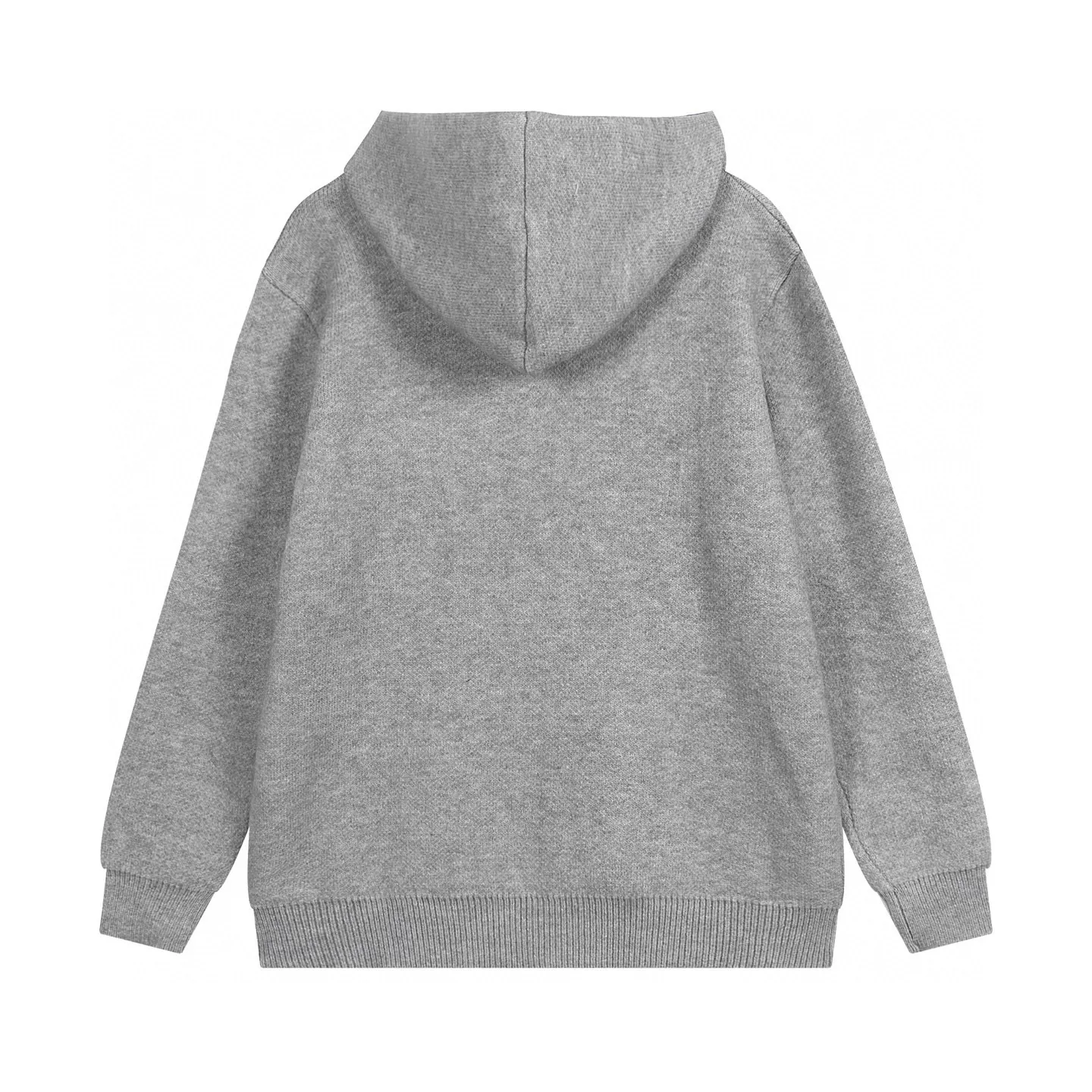 Logo Embroidered Zip-Up Knit Cardigan D19011850 — view 5