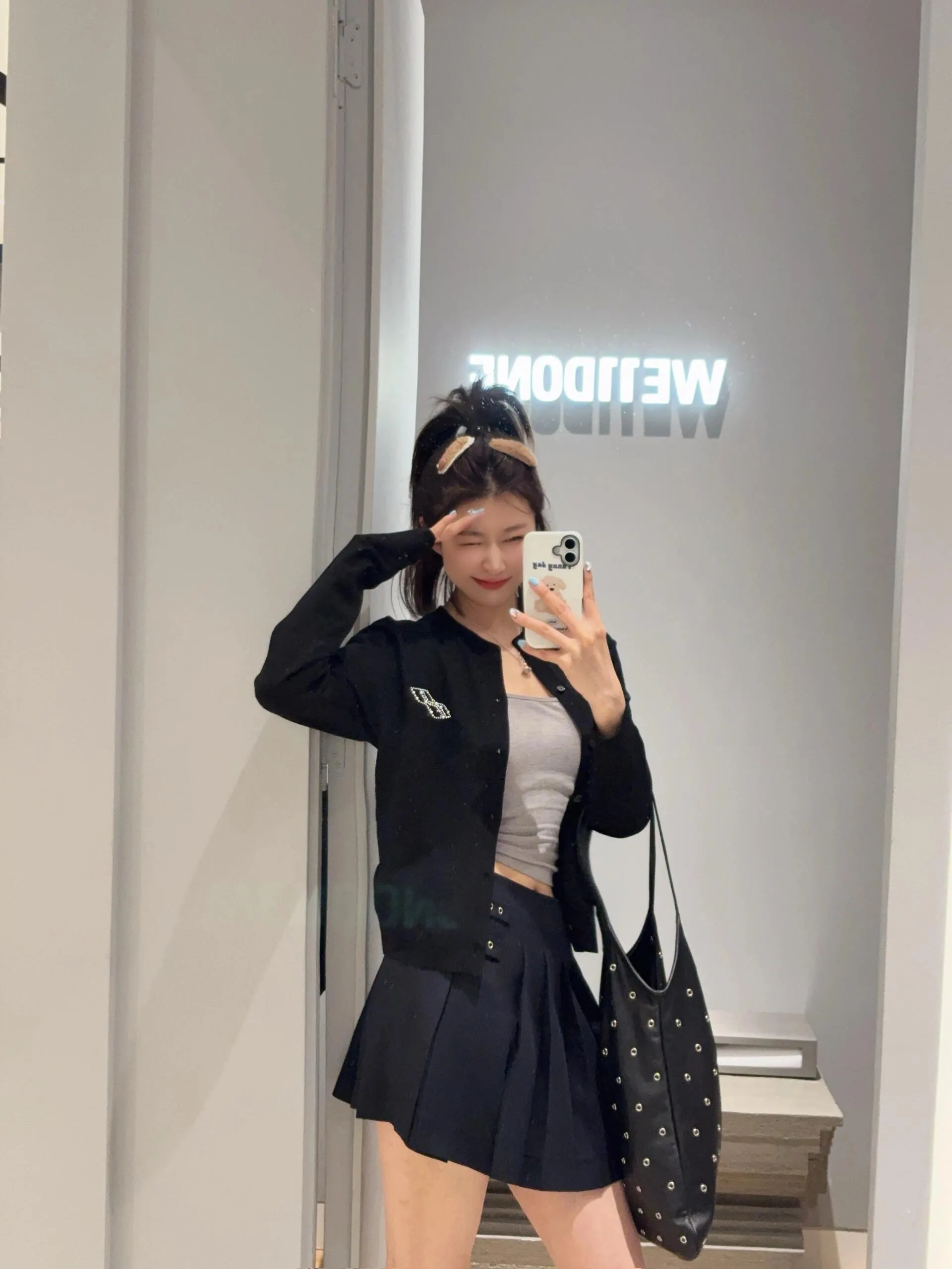 Embellished Knit Cardigan D19011853