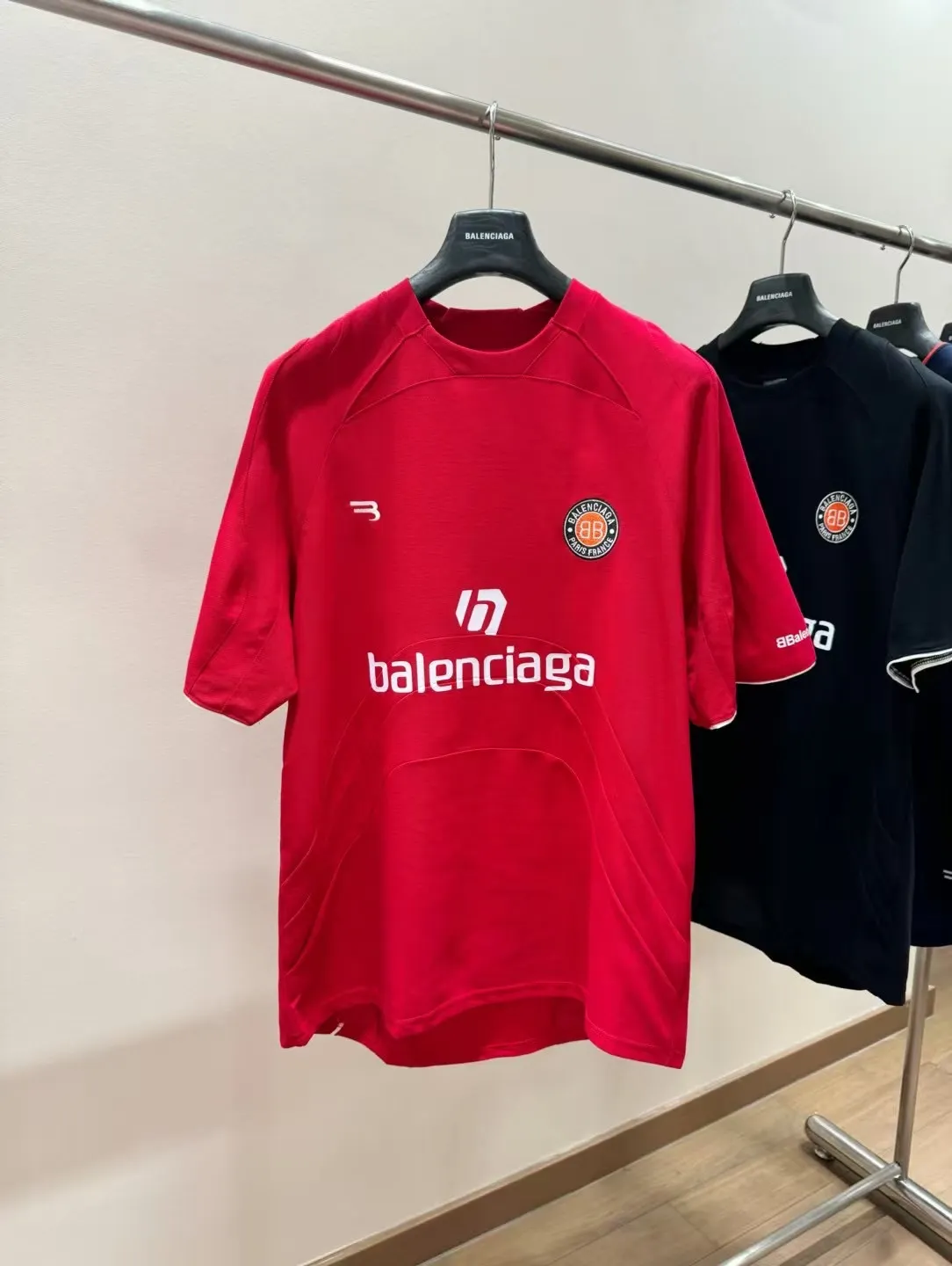 Logo-Print Jersey Soccer T-Shirt D19011856 — view 5