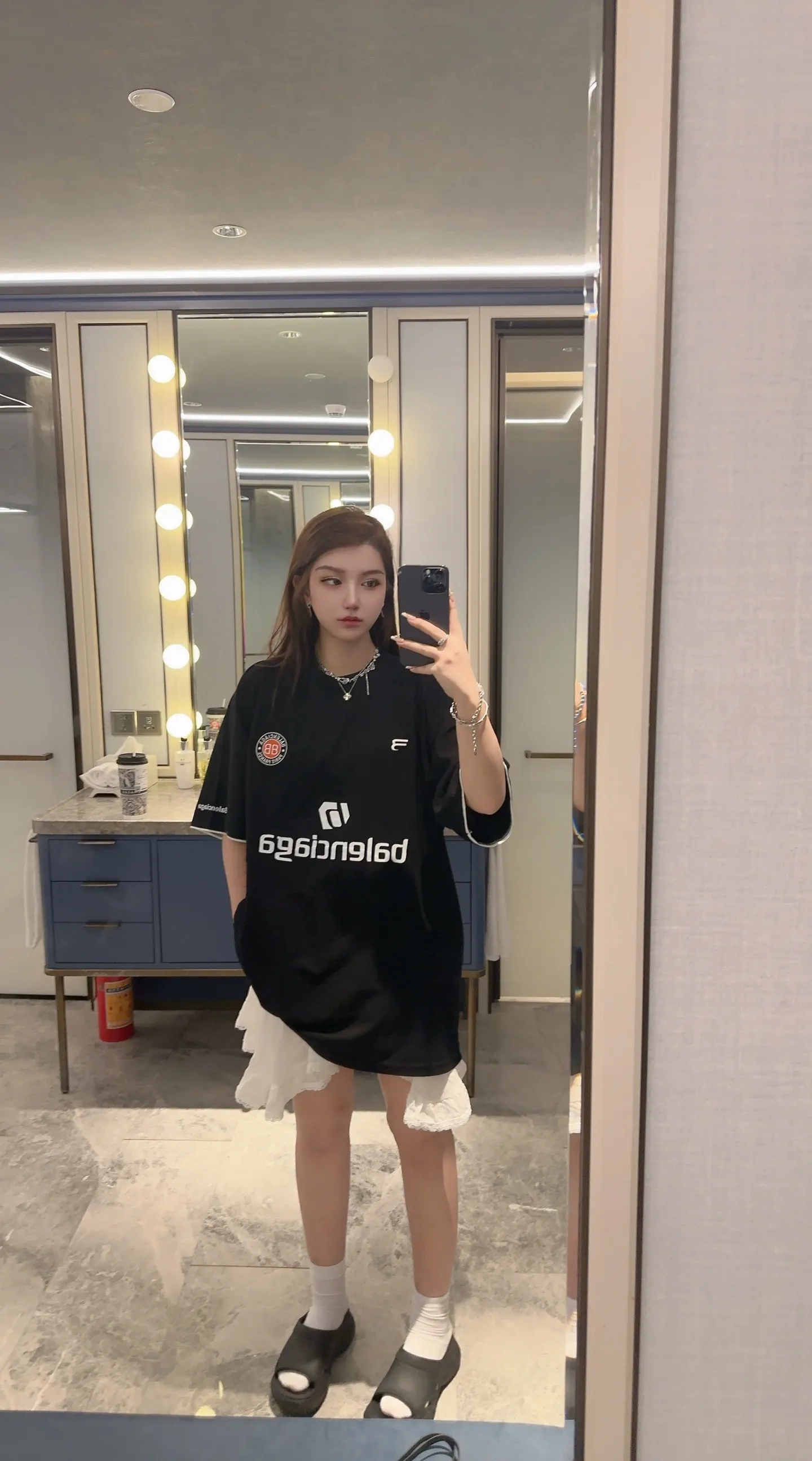 Logo-Print Jersey Soccer T-Shirt D19011855
