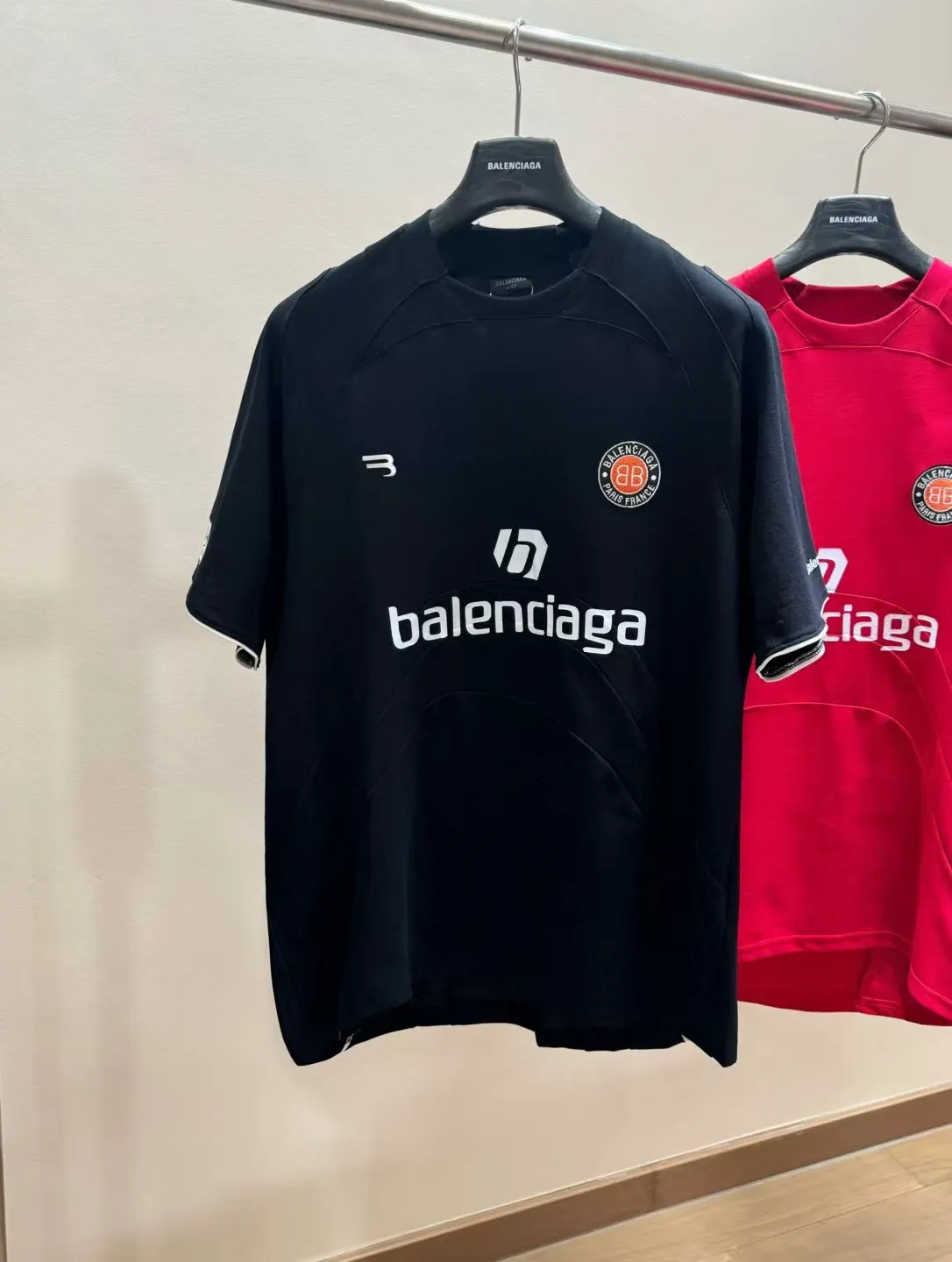 Logo-Print Jersey Soccer T-Shirt D19011855 — view 4