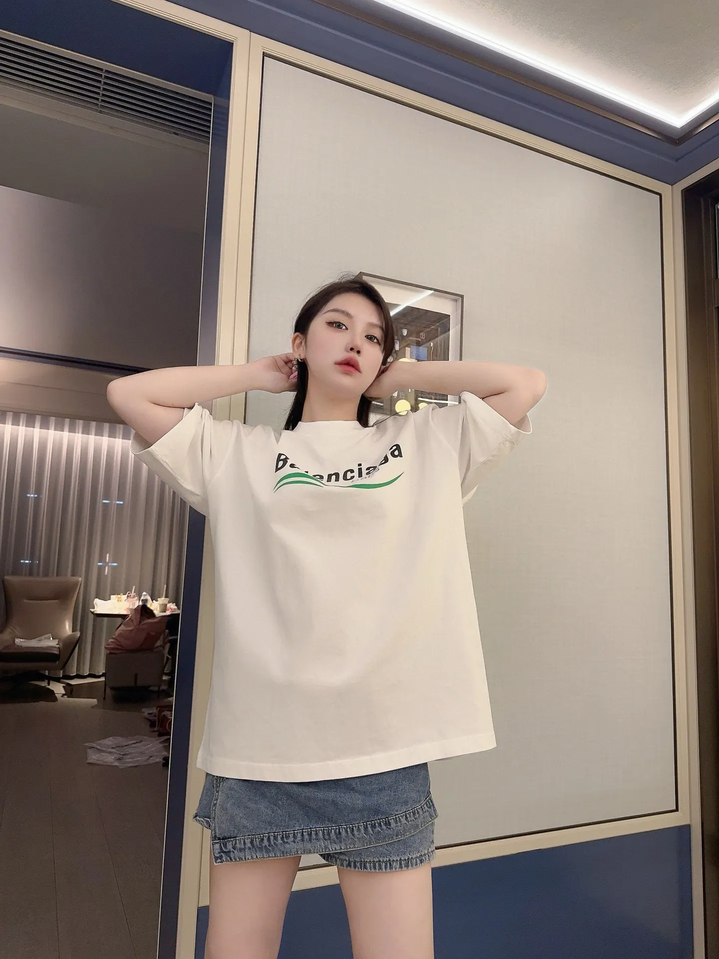 Logo Print Cotton T-Shirt D14011843
