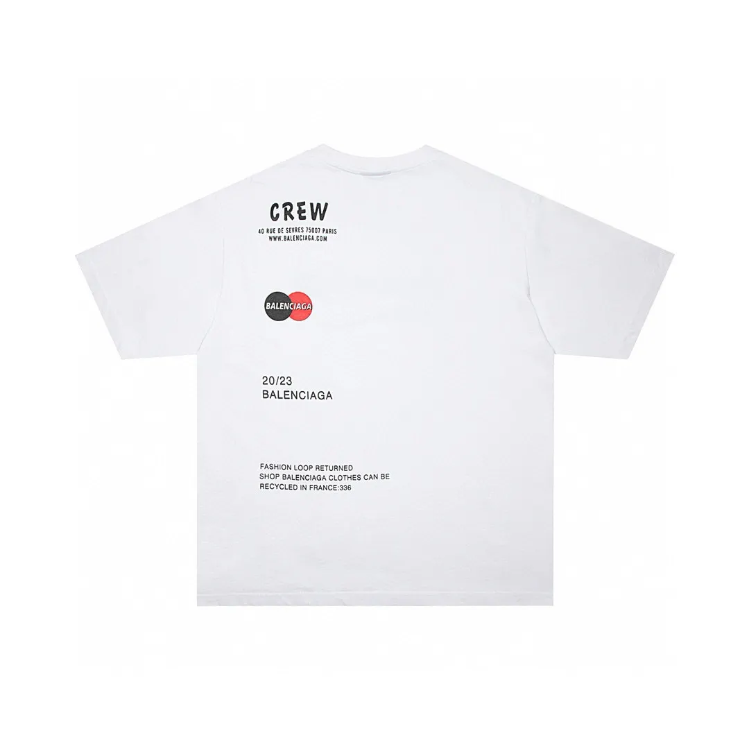 Logo Print Cotton T-Shirt D14011843 — view 4