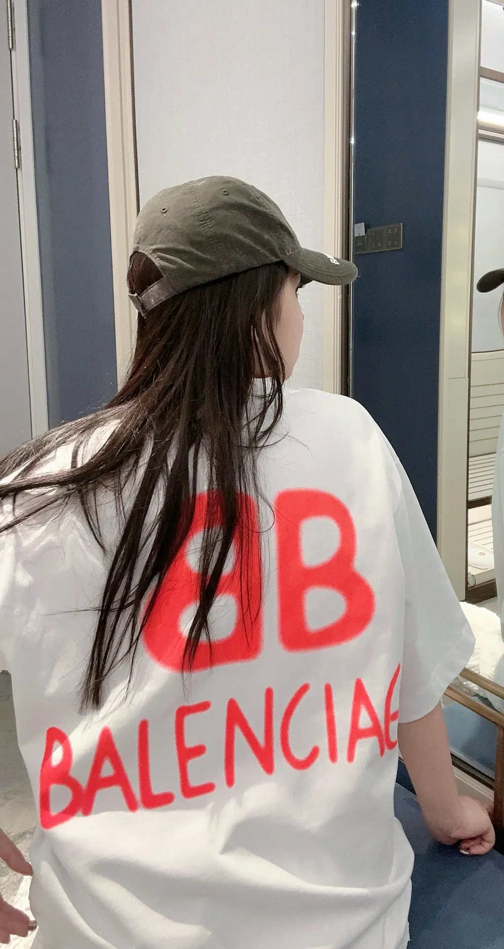 Logo Print Oversized T-Shirt D14011842 — view 2