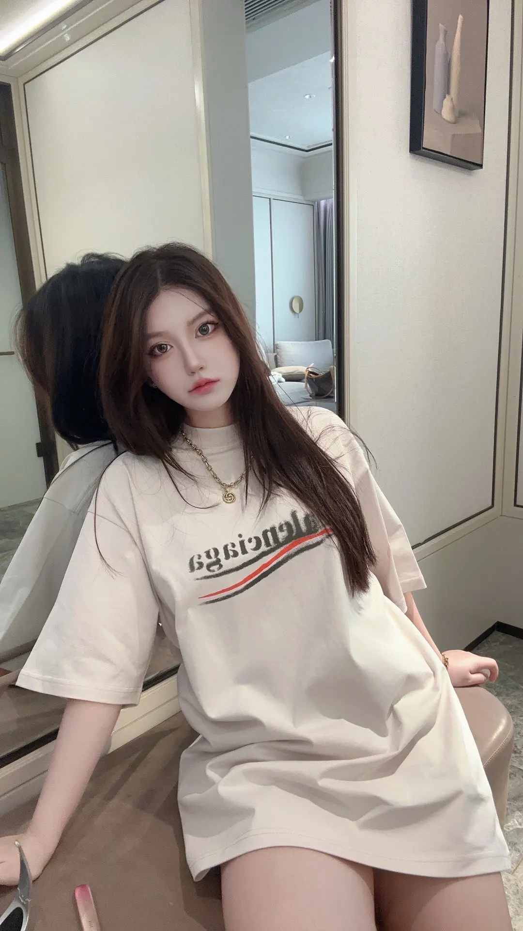 Logo Graphic Cotton Jersey T-Shirt D14011845
