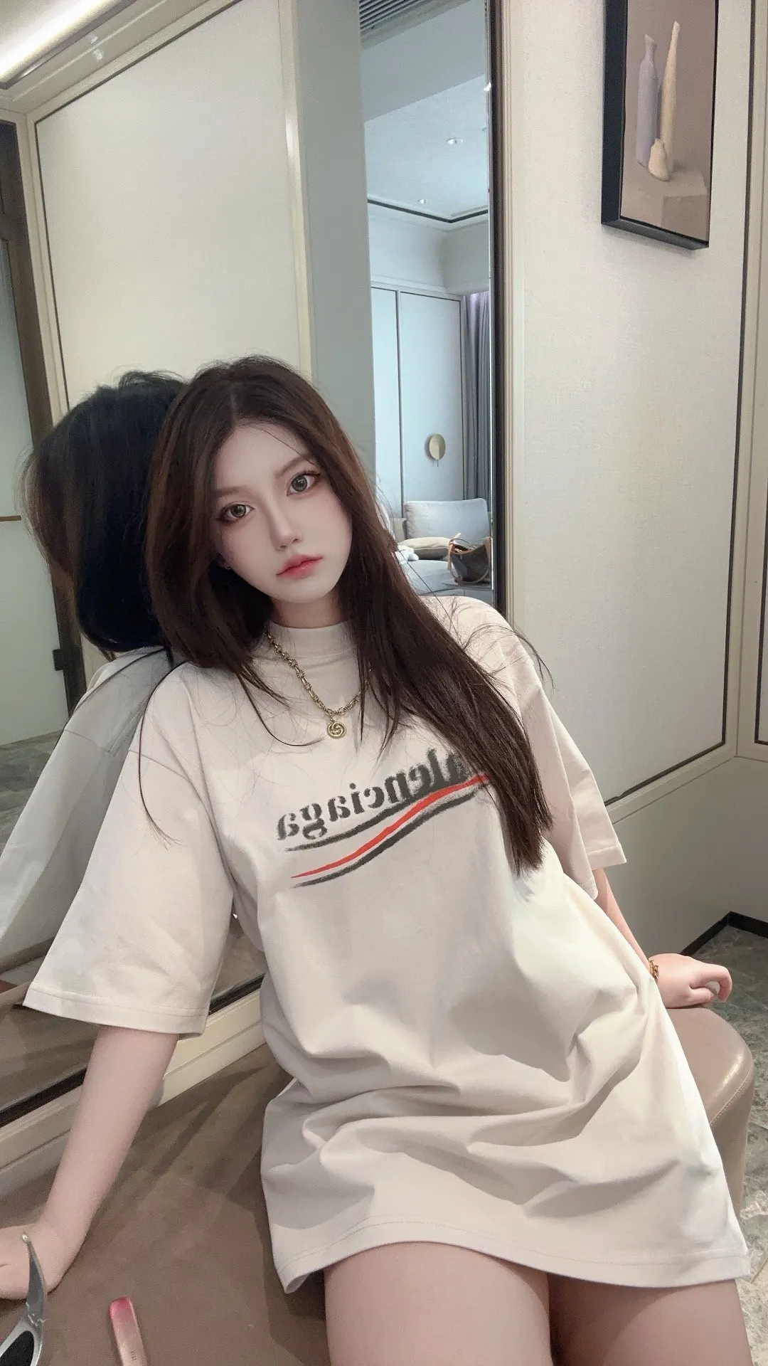Logo Graphic Cotton Jersey T-Shirt D14011845