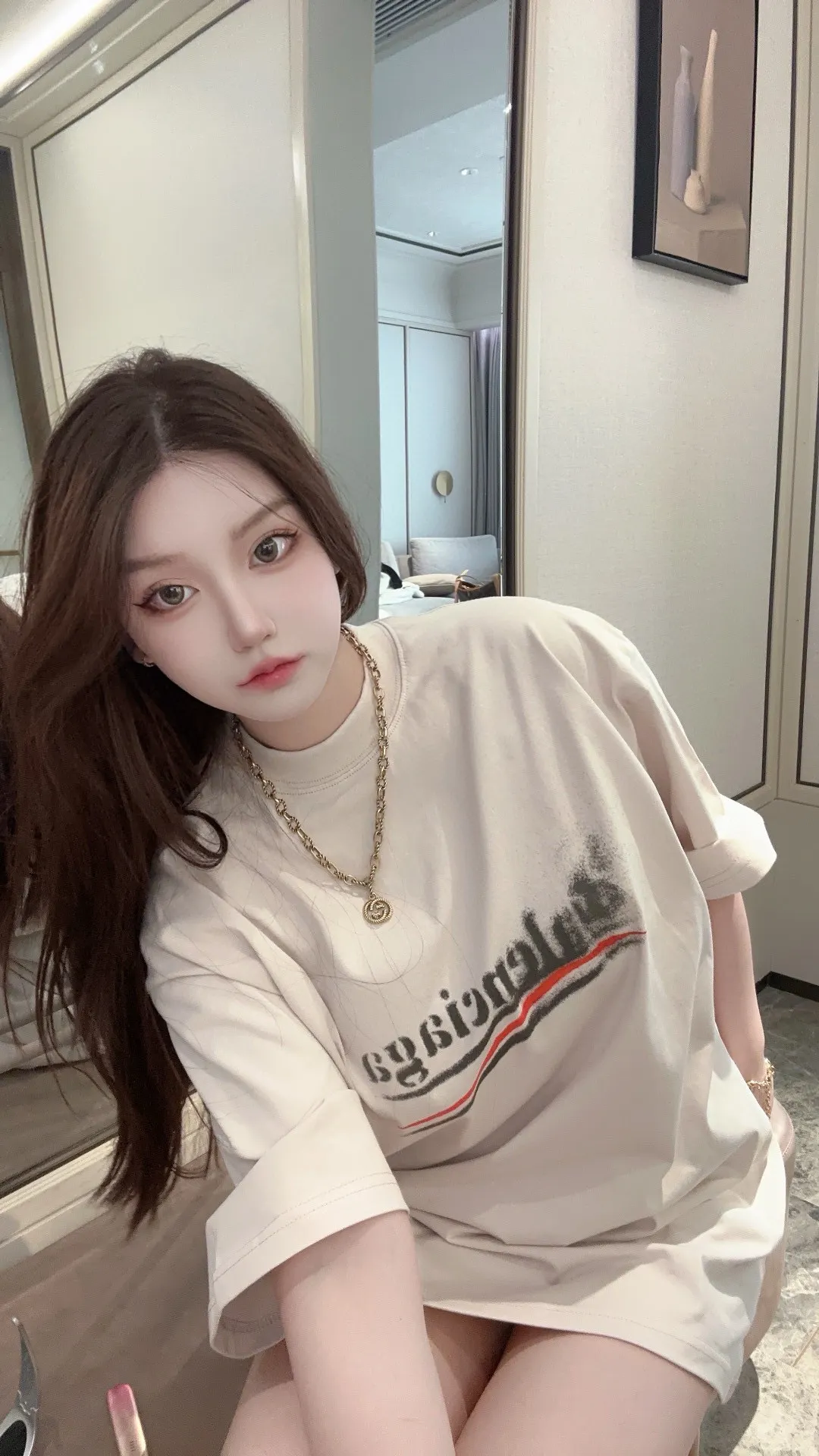 Logo Graphic Cotton Jersey T-Shirt D14011845 — view 2