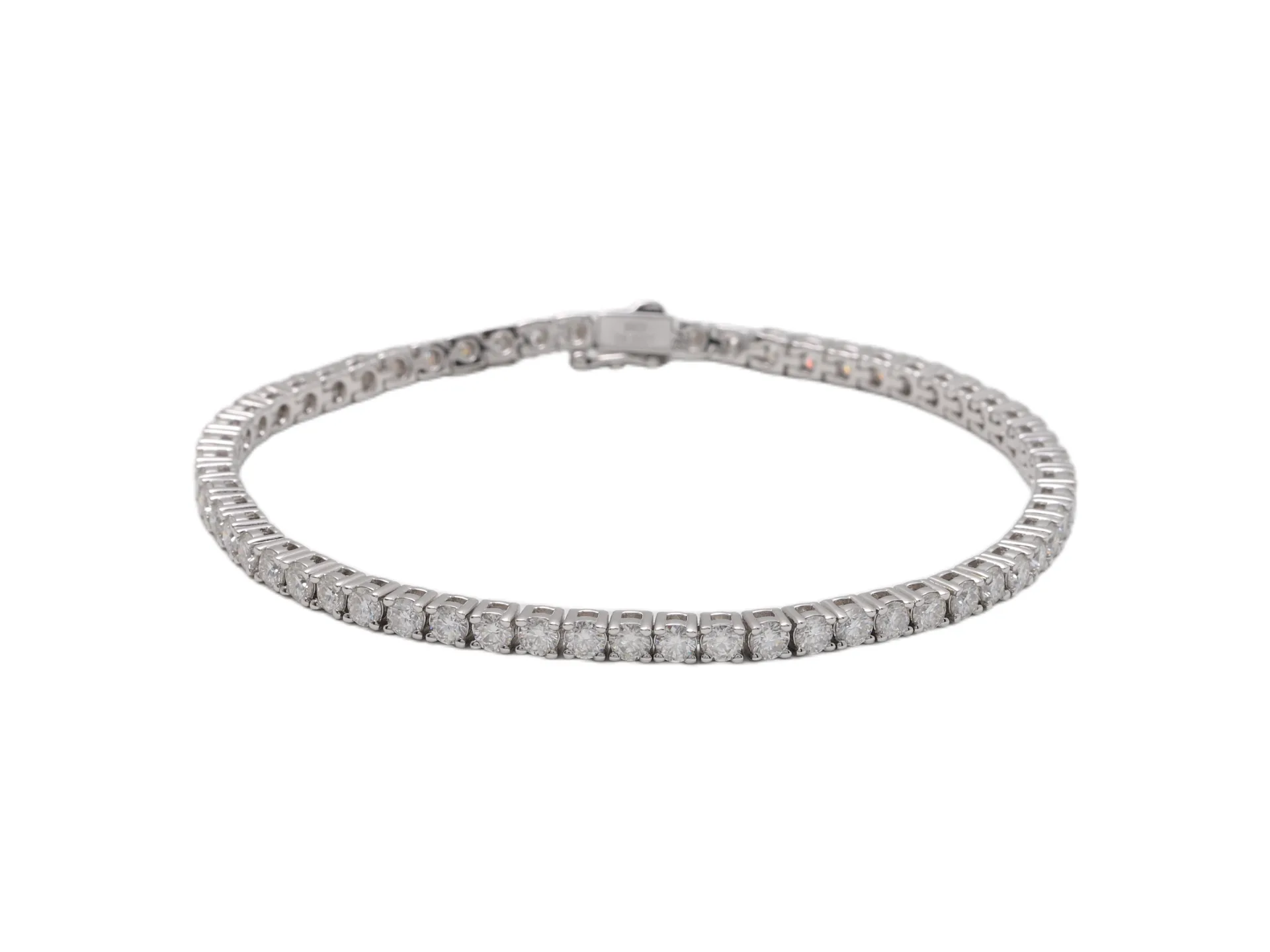 3mm Moissanite Tennis Bracelet (Sterling Silver) D106016740