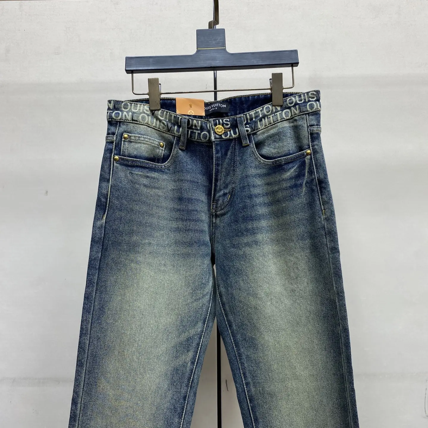 Since 1854 Logo Patch Slim-Fit Jeans D17523895 — view 7