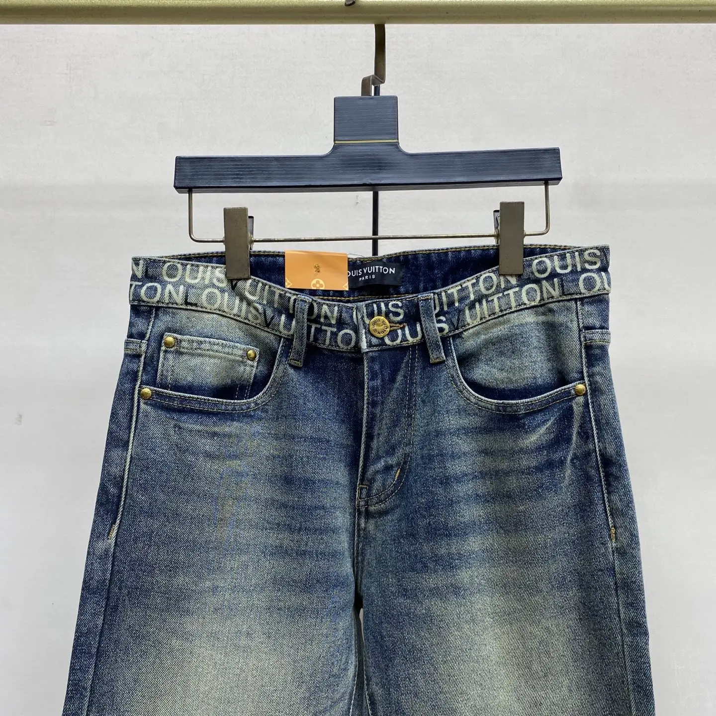 Since 1854 Logo Patch Slim-Fit Jeans D17523895 — view 8