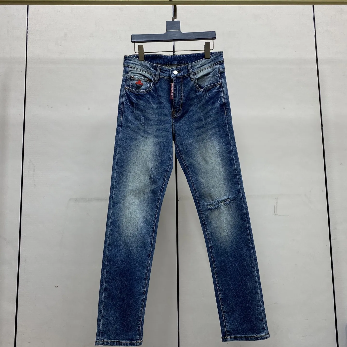 DSQ2 Brothers Slim-Fit Straight-Leg Jeans D17523882 — view 3