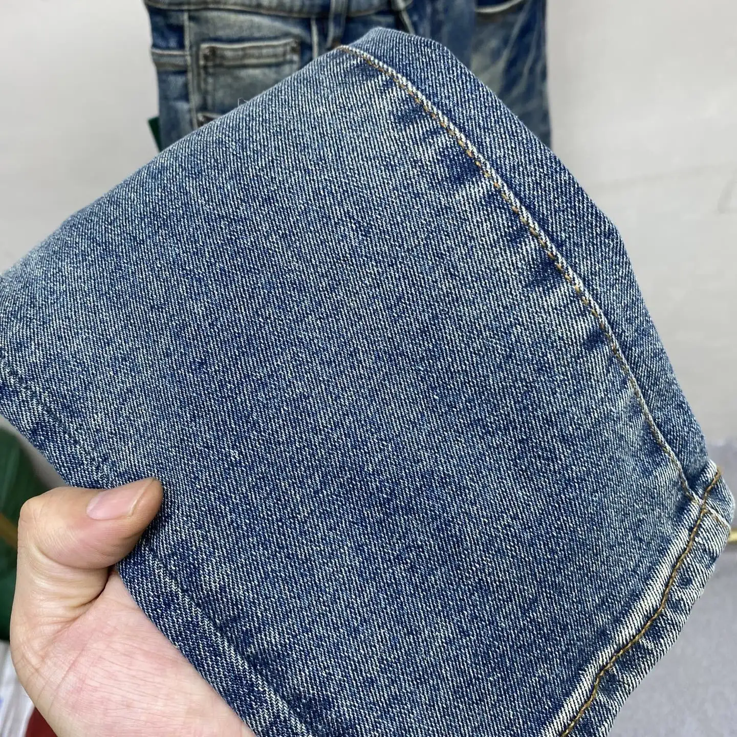 Logo Print Slim-Straight Leg Jeans D17523890 — view 9