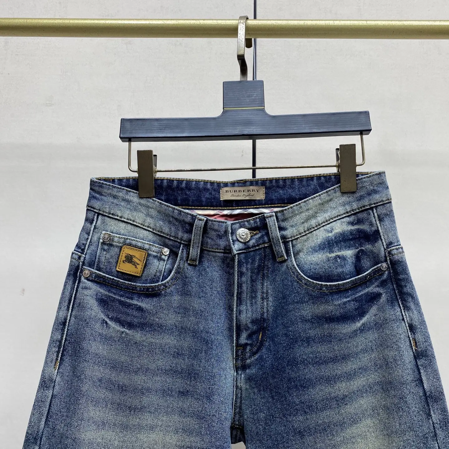 Logo Patch Slim-Fit Straight-Leg Jeans D17523896 — view 8