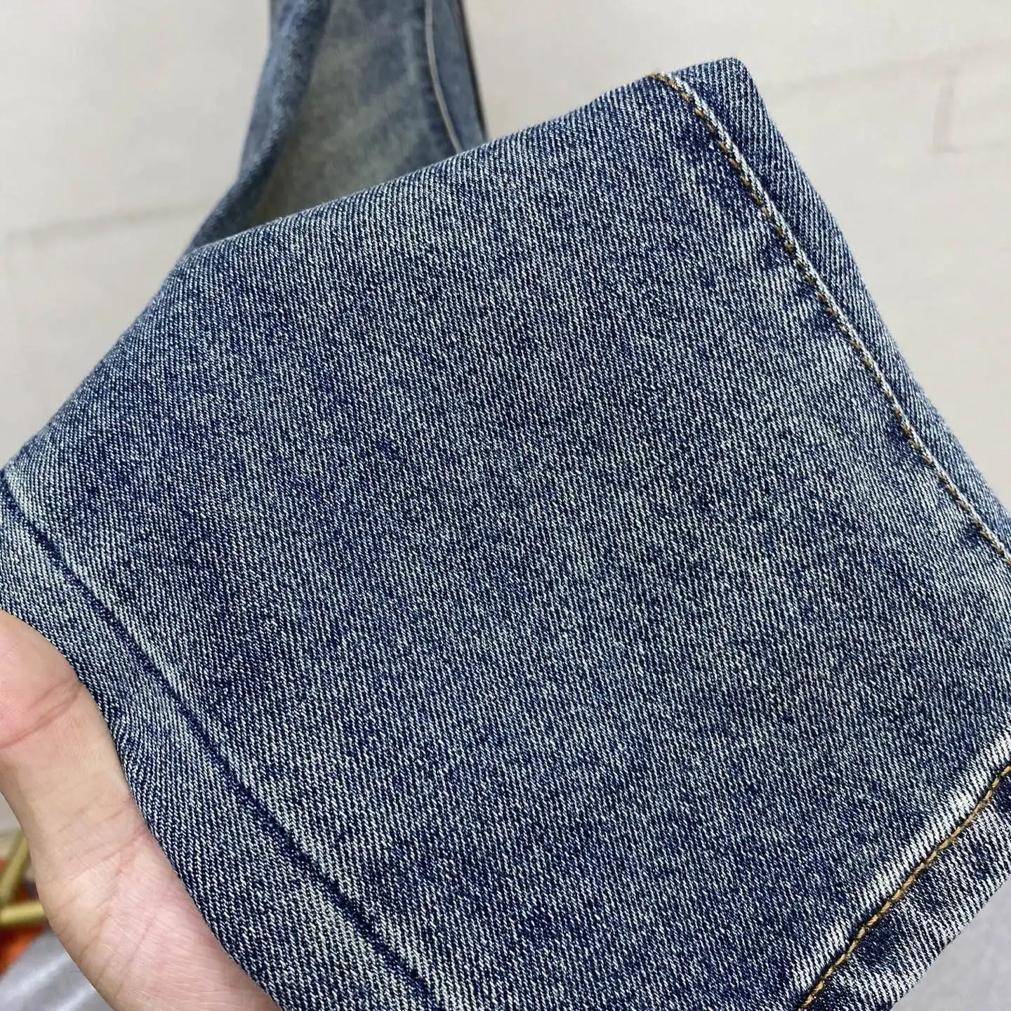 Logo Patch Slim-Fit Straight-Leg Jeans D17523896 — view 9
